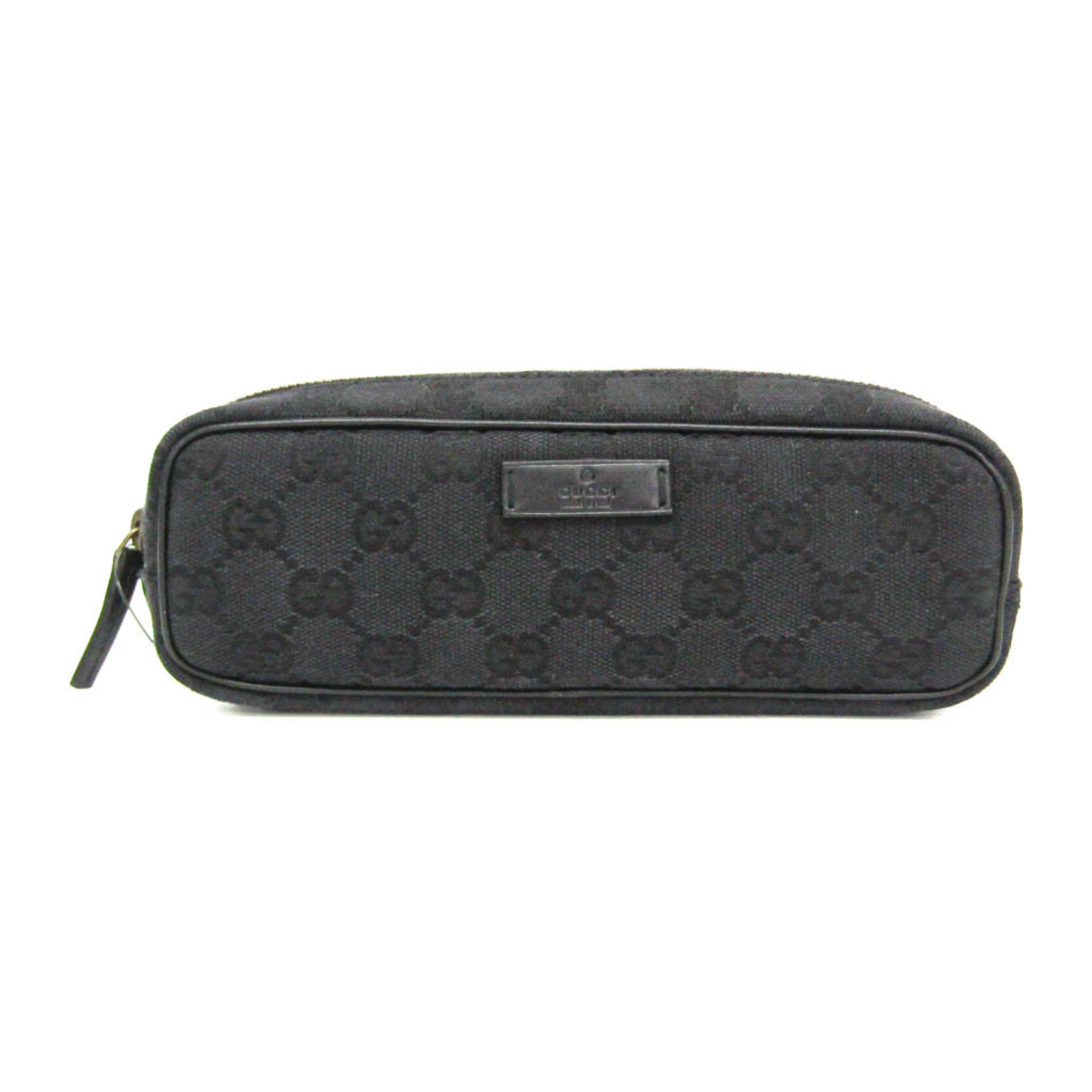 Gucci Gg Canvas Pen Case (Black) 106648